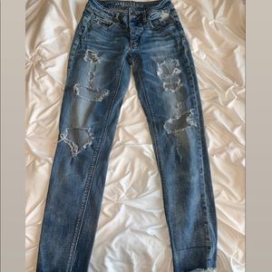 American Eagle Ripped Jeans